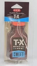 New Pack H-E-B Flavor Favorites Car Air Freshener HEB TX Texas Sweat Tea 3-Pack