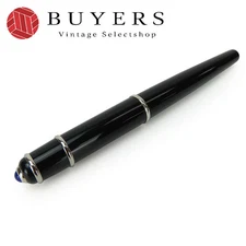 [Used] Cartier Fountain Pen Diavolo de ST180009 - Black Silver hardware Nib 18K