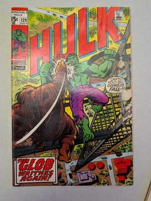 Incredible Hulk #129, Marvel Comics, 1970.
