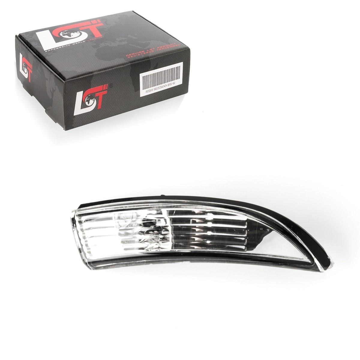 Exterior Mirror Indicator Light Clear Glass Right for Ford B-Max JK 2012–2017