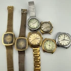 Timex Electric Quartz Vintage Lot of 7 Men’s Watches As Is For Parts / Repair