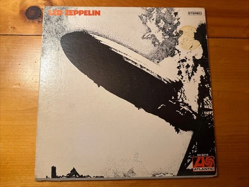 Led Zeppelin - S/T 1969 Atlantic SD 8216 Jacket VG+ Vinyl VG Dazed And Confused
