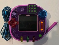 Leap Frog Rockit Twist Rotatable Learning Game System - Purple 6060  Used