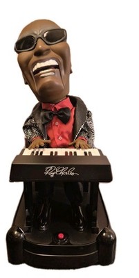 Iconic Ray Charles Animated Doll Plays And Sings Battery Operated