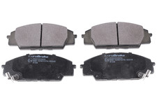 Bremsbelagsatz Scheibenbremse Vorderachse für HONDA CIVIC VII Hatchback VIII