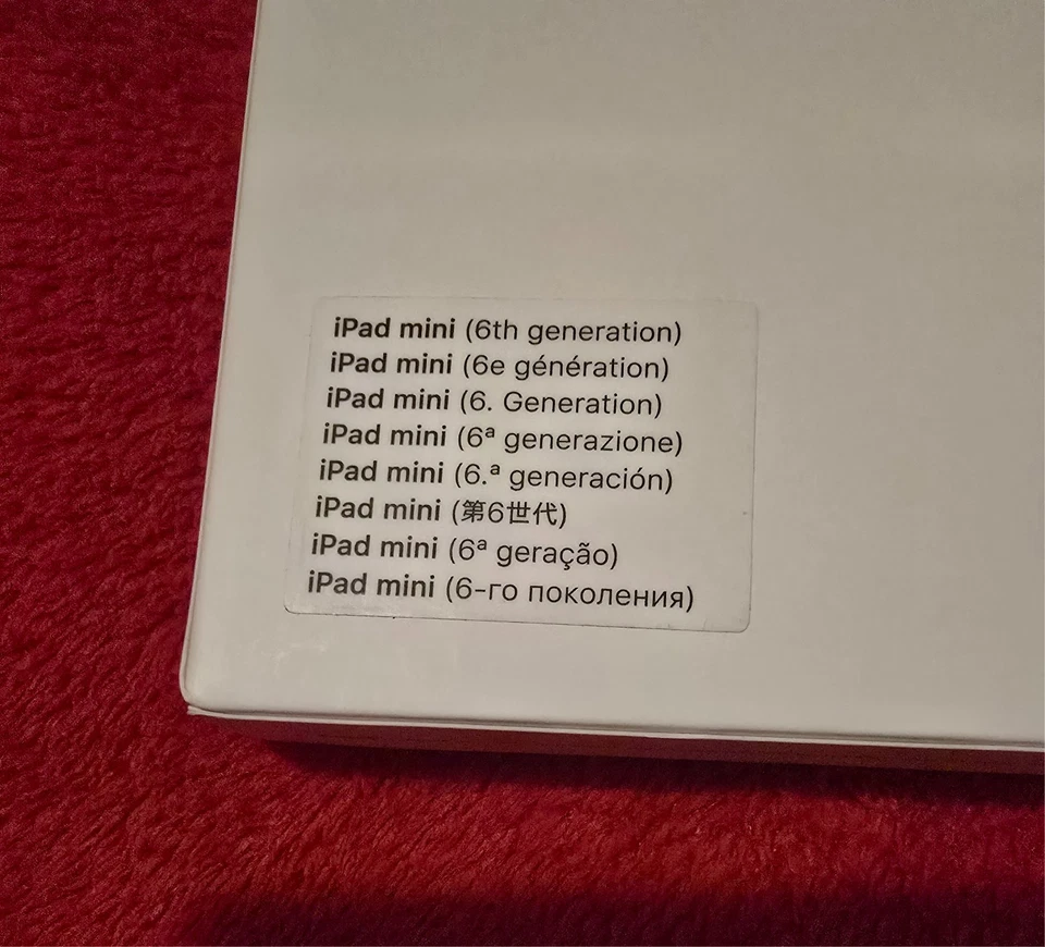 Apple iPad Mini Smart Folio (6th generation) Lavender - Image 3 of 4