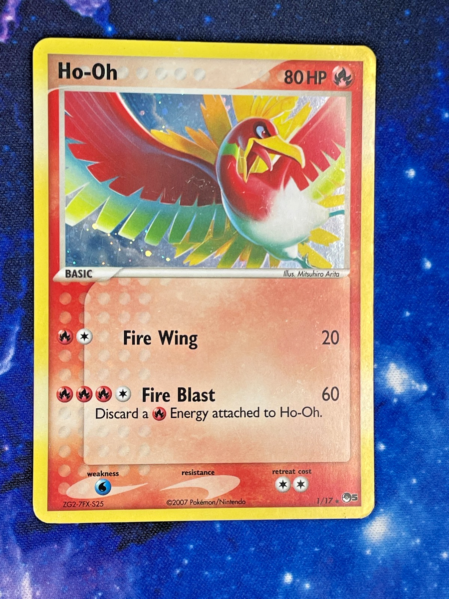 Ho-oh Holo 2007 1/17 POP5 EN MP | eBay