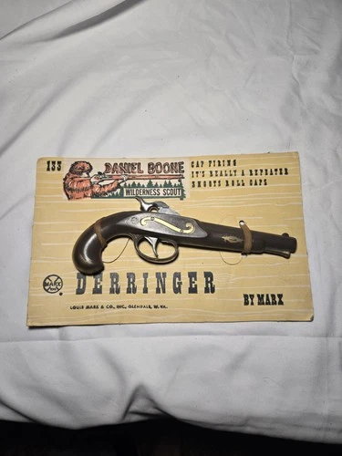 Daniel Boone Derringer By Marx New
