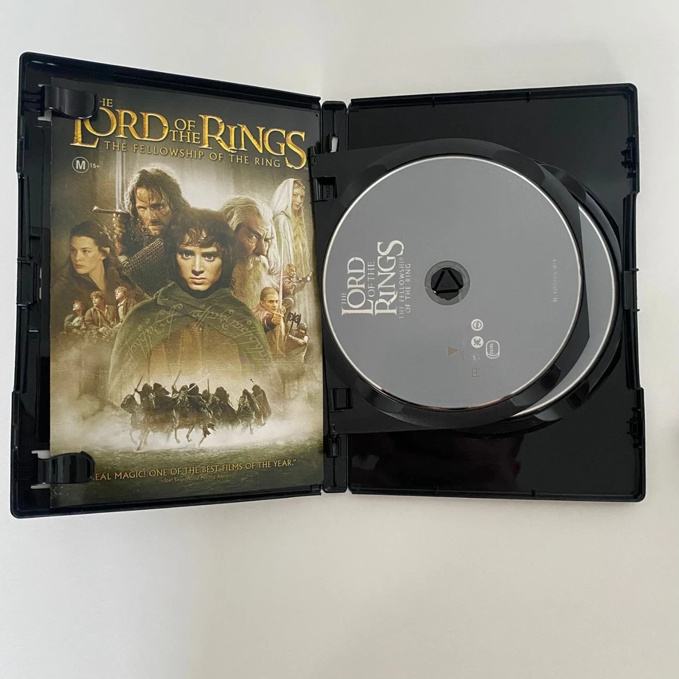 The Lord of the Rings DVD Fellowship of the Ring Two Towers Return of the King - Image 4 of 4