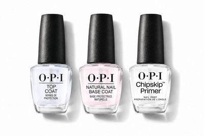 OPI Long-Lasting Manicure Set - Top Coat - Base Coat - Chip Skip - 3  Piece Set