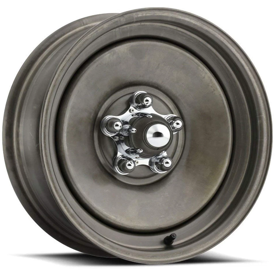 U.S. Wheel 69-5034 Raw Finish Rat Rod Wheel (Series 69) Size: 15 x 10 Bolt Circl - Image 3 of 3
