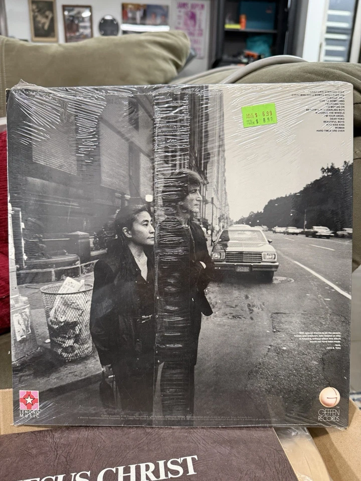 John Lennon & Yoko Ono ‎Double Fantasy Vinyl LP US 1980 Press - Sealed - Image 2 of 2