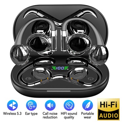 TWS Kopfhörer Bluetooth 5.3 Touch Control Open-Ear Ohrhörer Wireless Headset neu