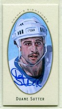 2011-12, Upper Deck, Parkhurst Champions, Mini's, Autographs , Black Ink Backs