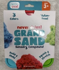 Chuckle & Roar Grand Sand Sensory Compound - Never Dries - Squish & Stretch -NEW