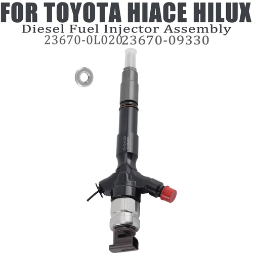 4Pack Denso Fuel Injector For Toyota Hilux 1KD-FTV Hiace 2KD-FTV 23670-0L020 - Picture 3 of 9