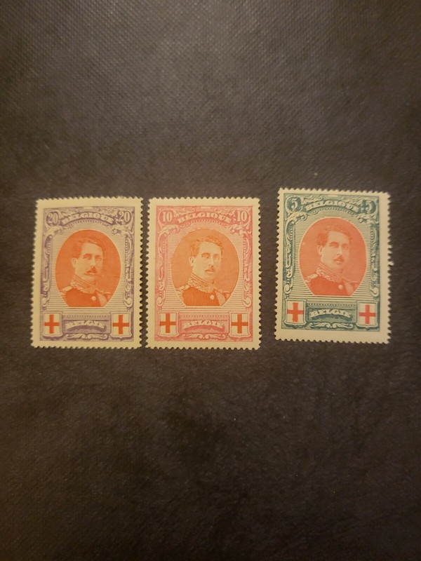 Stamps Belgium B31-3 hinged