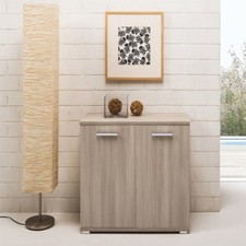 Credenza buffet olmo 90 cm con due ante Mobile cucina multiuso moderno armadio