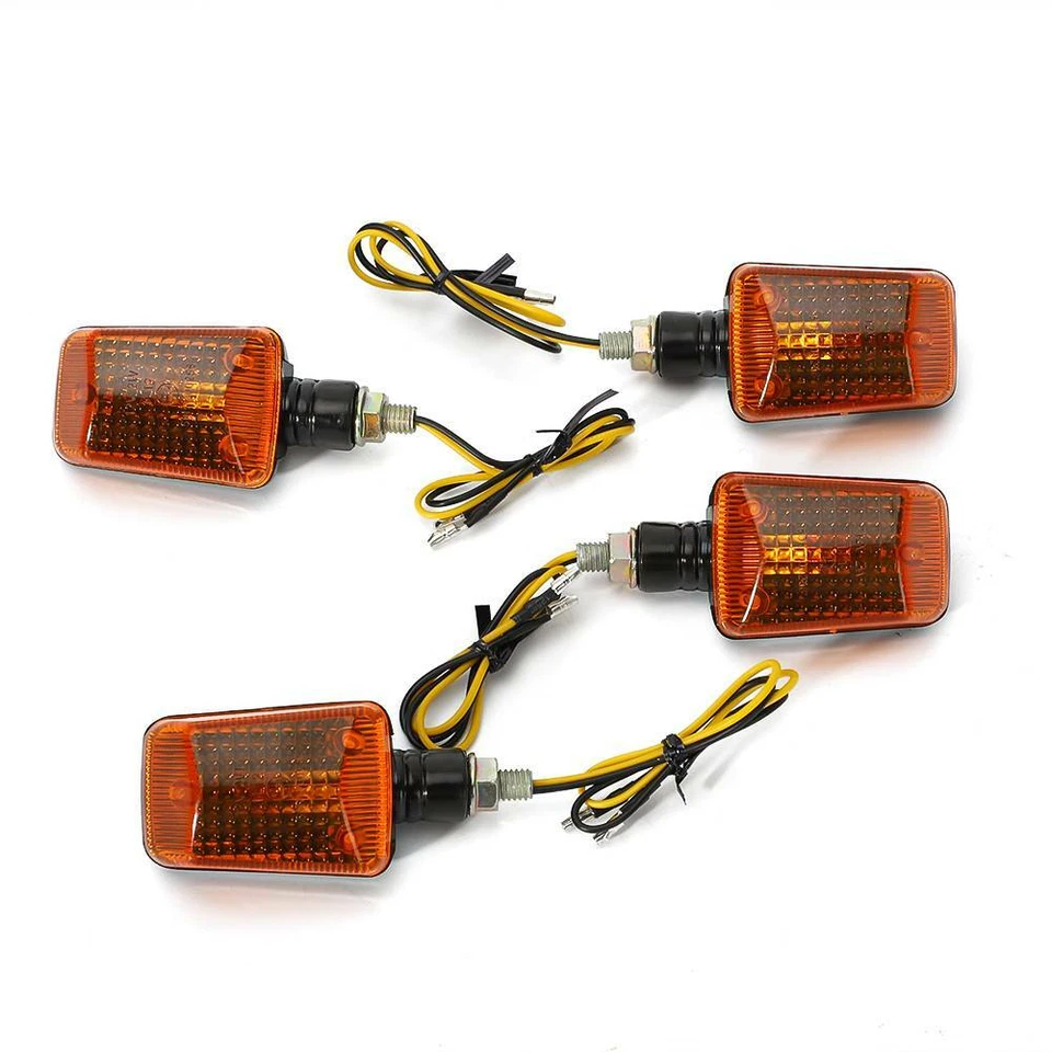 4 PCS Motorcycle Mini Turn Signals For Honda CB 250 350 Nighthawk 250 Shadow 750 - Image 3 of 4