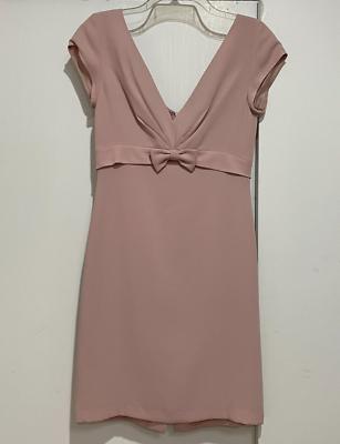 Vintage Bloomingdales Blush Pink Midi Cocktail Dress Size 4 | eBay