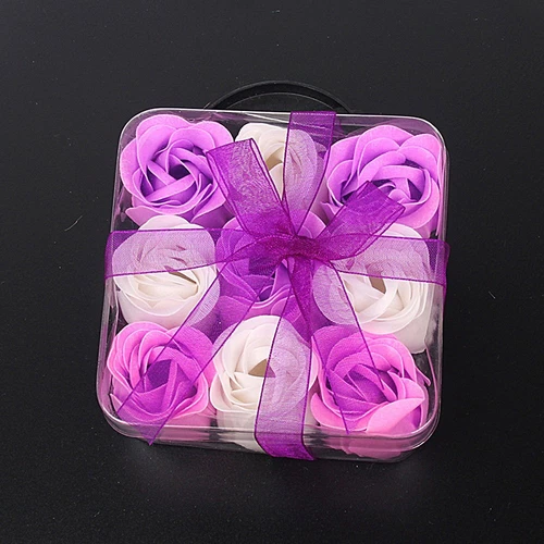 Rose Soap Flowers Gift Box Valentine's Day Gift Bouquet Wedding Home DecoratiLR - Picture 11 of 15
