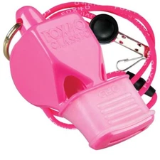 PINK Fox 40 Classic CMG Whistle Official Coach Safety Alert Rescue FREE LANYARD