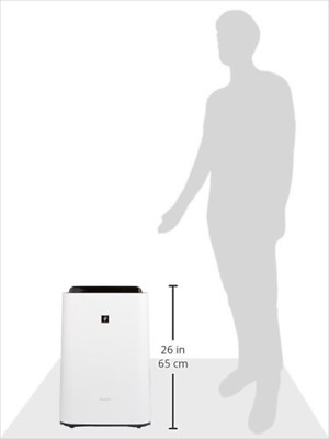 SHARP Humidified and Air Cleaner Plasma Cluster KC-F70-W White