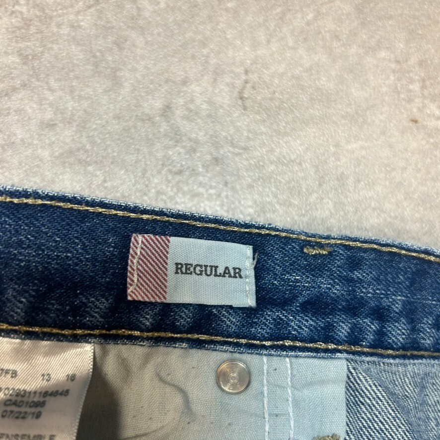 Dickies Jeans Mens 38” Baggy Regular Fit Denim Workwear Trousers, Blue image 8