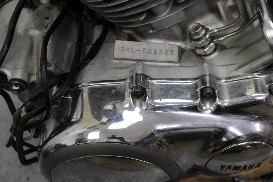 1992 92 Yamaha Virago 750 XV  Engine Motor Warranty Foto 3 de 4