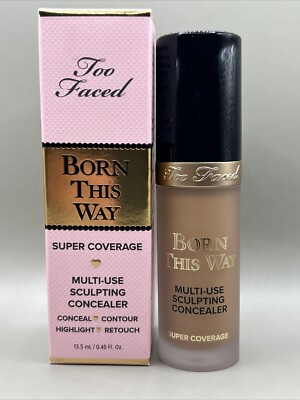 #ad Too Faced Born This Way Super Coverage Sculpting Concealer Butterscotch 0.45oz $26.99