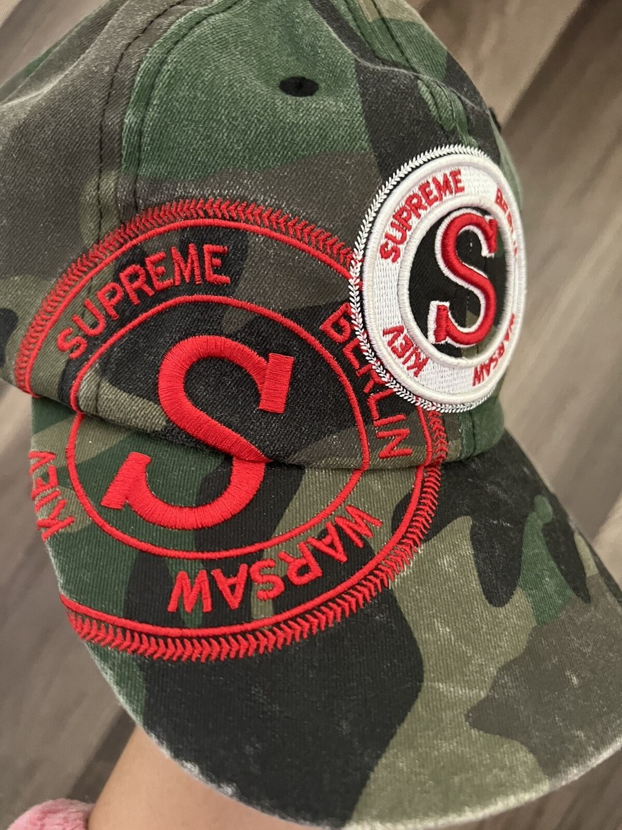 帽子 Supreme 21SS Military Camp Cap Red Camo Brand New Supreme Military Camp Cap Red Camo - SS23 - Box