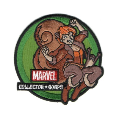 Eichhörnchenmädchen - tierischer Instinkt - Marvel Sammlerkorps - Funko - Aufnäher.
