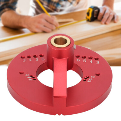 Vertical Locator Woodworking Tool Punching Hole Drill Guide Bit Doweling Jig