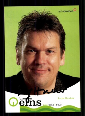 Lutz Hanker Bremen One Autograph Card Original Signed ## BC 213982