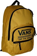 NEW Vans Motivee 3-B Large Laptop Backpack Yellow off the wall school bag