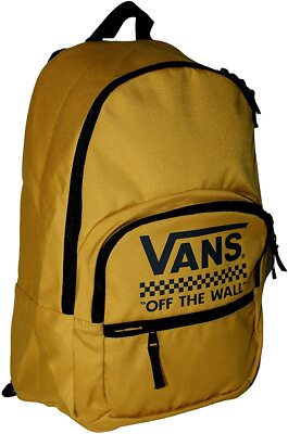 NEW Vans Motivee 3-B Large Laptop Backpack (Yellow) off the wall school bag 
