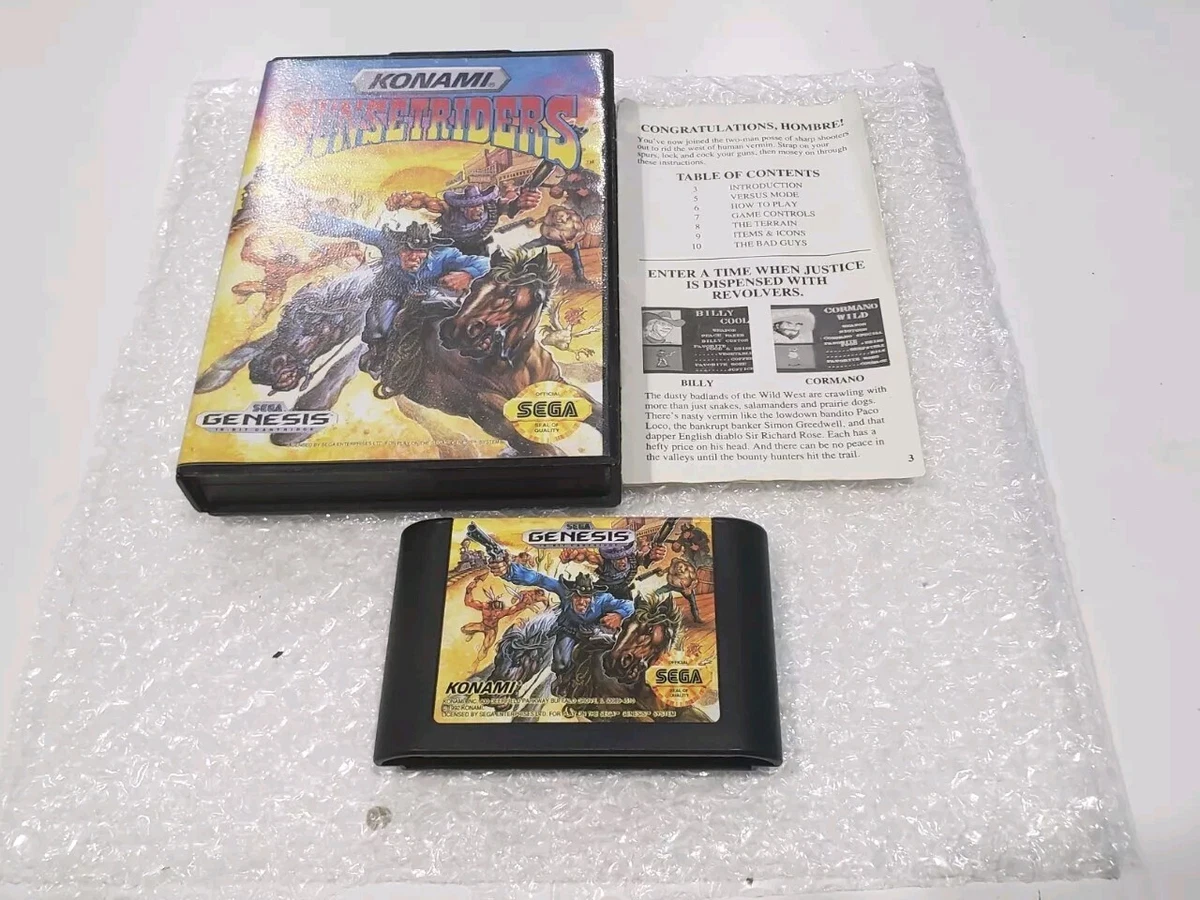 Sunset Riders SEGA Video Games for sale | eBay
