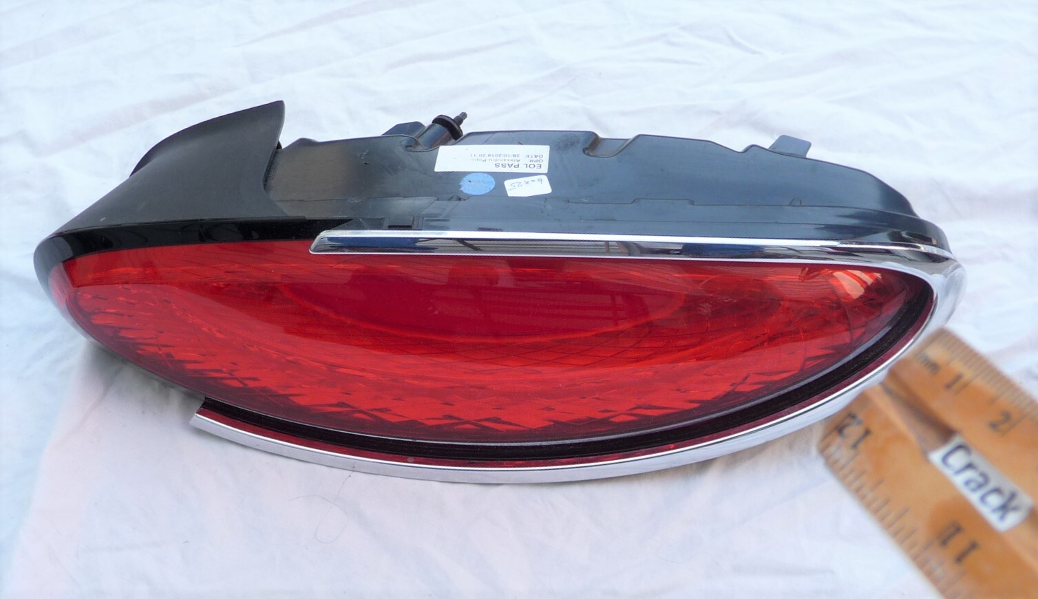 20 -22 Bentley Continental GT BY634 Rear Right Taillight 3SD945096C OE crack