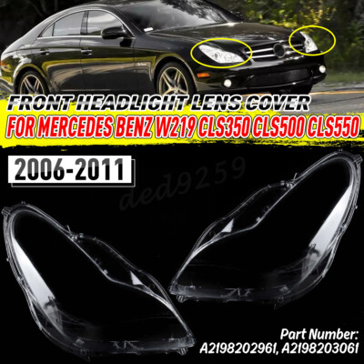 Für Mercedes Benz W219 CLS Klasse 2006-2011 Scheinwerferglas Streuscheibe Linse