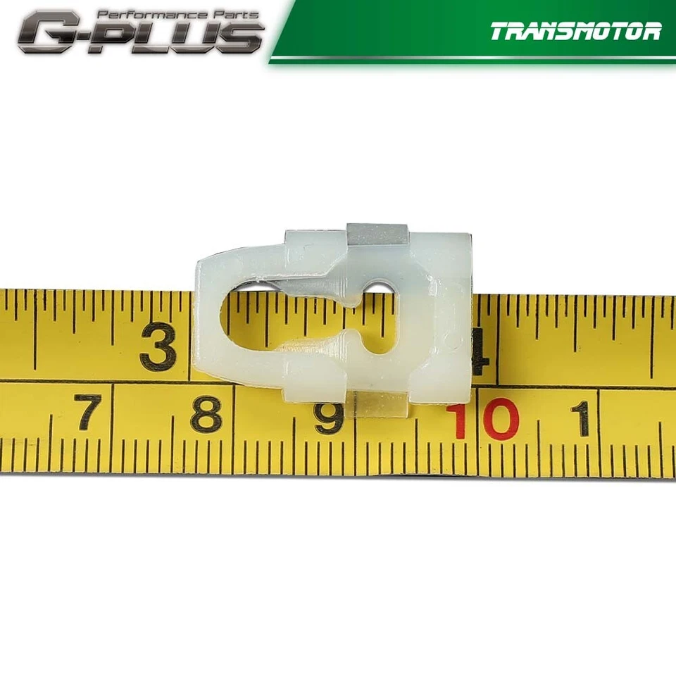 Clips de moldura de cinturón para caja de puerta guardabarros lateral de la carrocería 10 piezas aptos para Dodge Ram 77-90 Foto 4 de 4