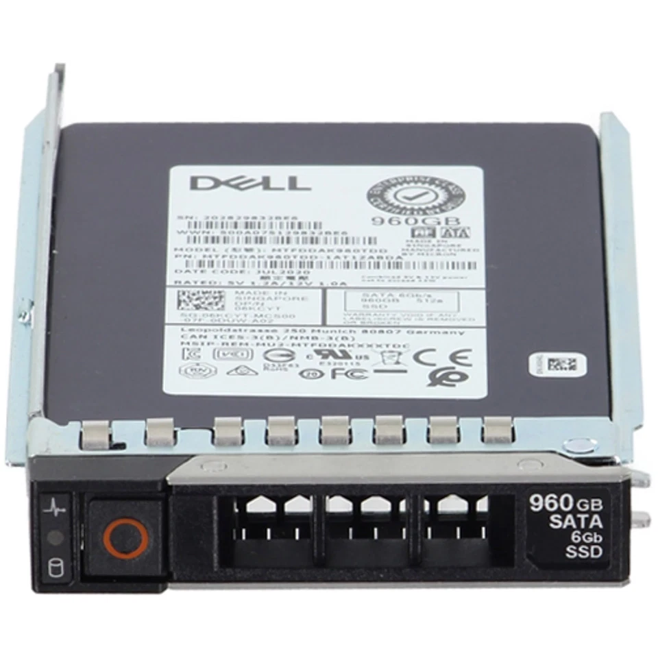 Dell 6KCYT/06KCYT 2.5" 960GB SATA 6Gbps RI TLC SSD 14/15/16G KIT - Image 3 of 4