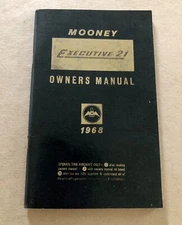 1968 Mooney Aircraft, Executive 21, Owner's Manual (Paperback), VG!