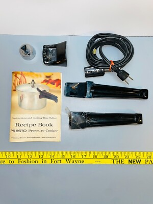 #ad Presto Pressure Cooker Handles with Screws Power Cord Top Knob Replacement Parts $17.97