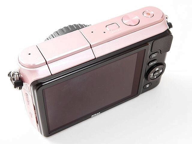 【一時値下】Nikon1 S1 ボディ ピンク Nikon 1 S1 10.1MP Mirrorless Digital Camera Pink Body
