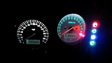 LED Clock Upgrade Kit Suzuki GSXR 600 srad 1997 - 2000  lightenupgrade