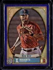2021 Topps Gypsy Queen Indigo Parallel #24 Xander Bogaerts 216/250 Red Sox