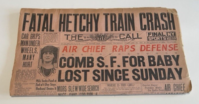 Historic Newspaper Archives The San Francisco Call September  19, 1925+ COA