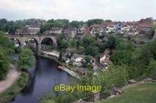 The River Nidd flowing through Knaresborough The River Nidd flo c1980