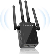 WiFi Booster Signal Amplifier 360  Full Coverage Up to 8990 Sq.ft  35 Devices