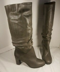 olive tall boots